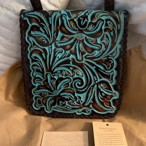 Patricia Nash Granada Turquoise Tooled